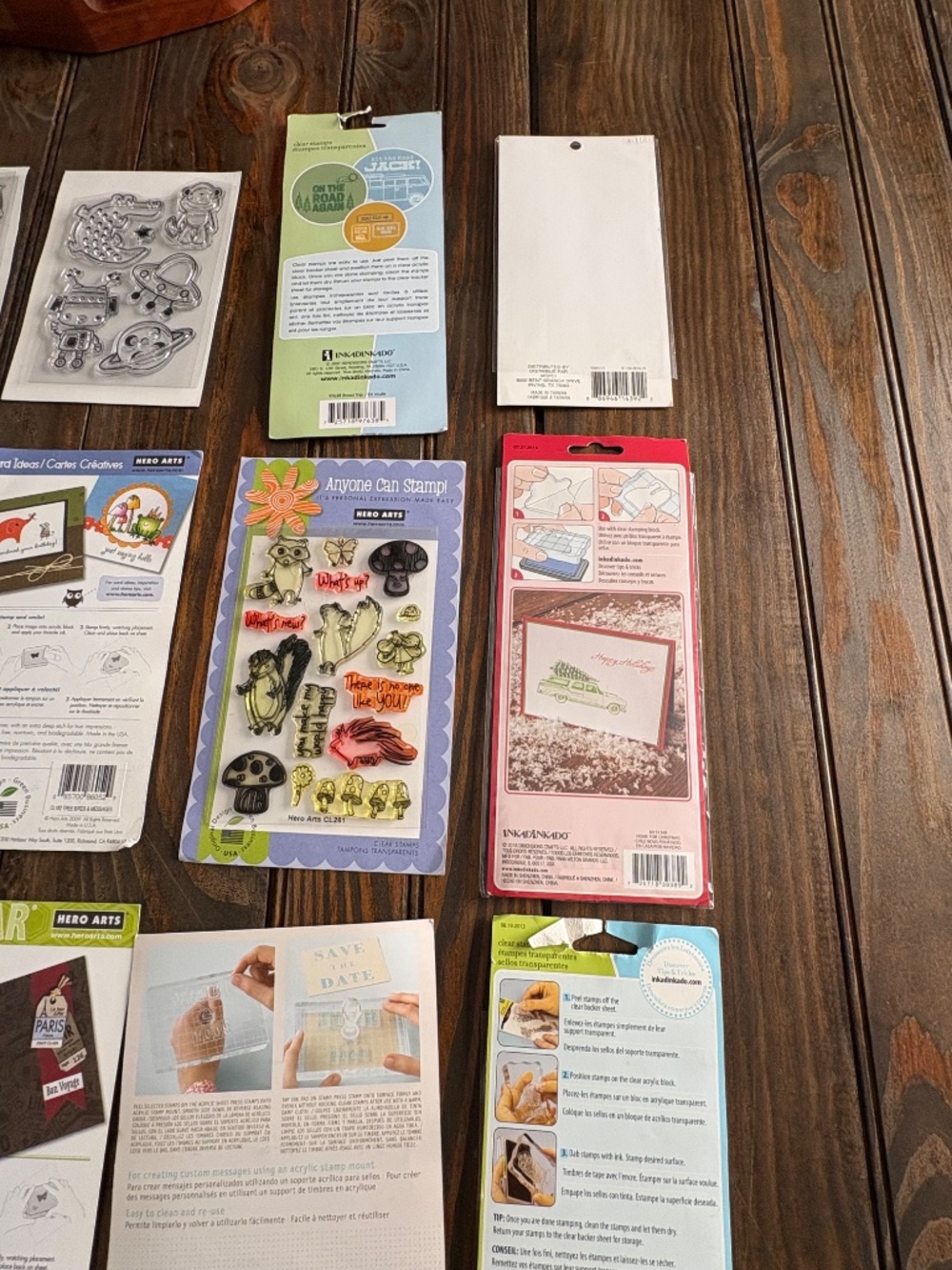 Lot of Clear stamps - 16 Sets - Hero Arts - Stampendous - Martha Stewart & More - Picture 9 of 10